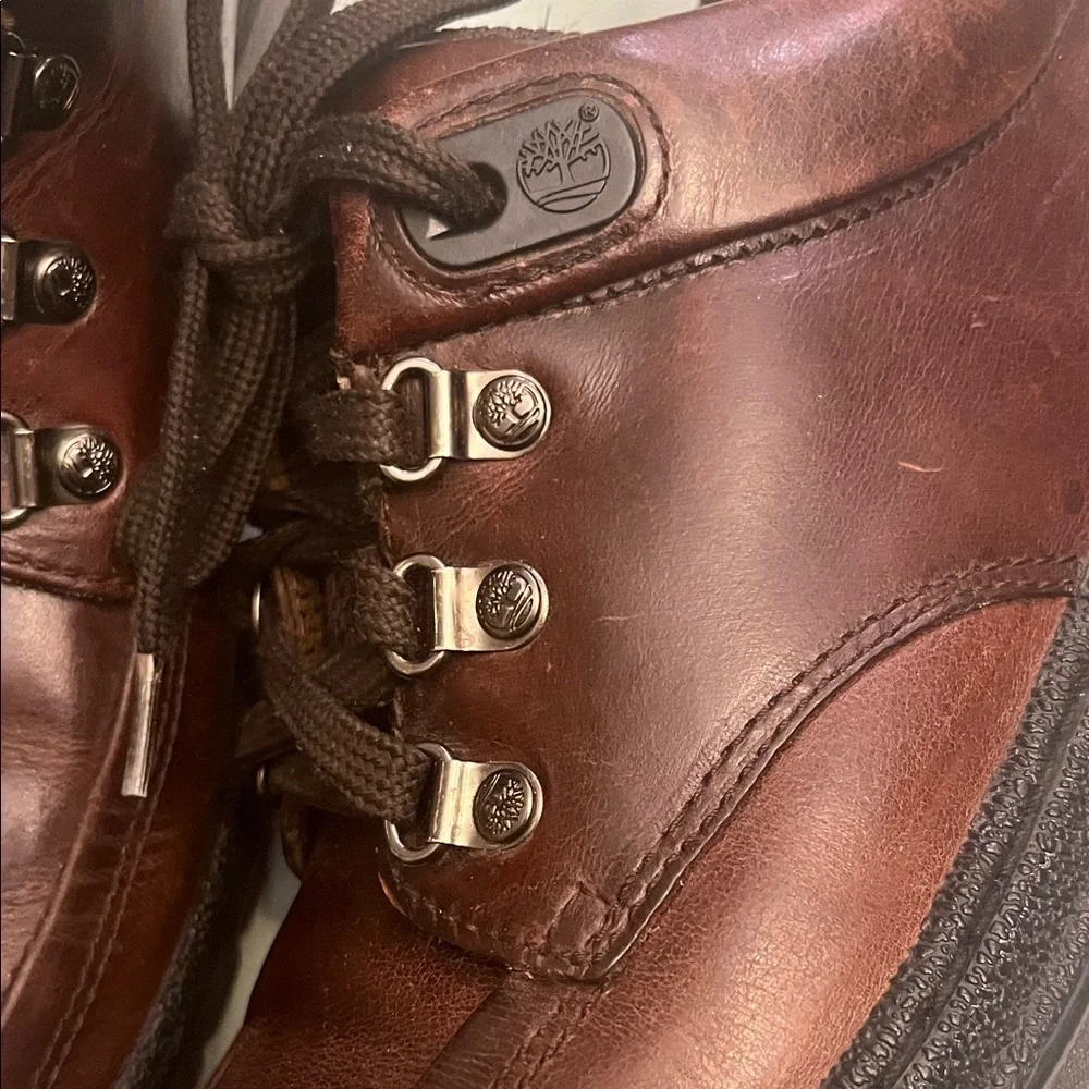 Timberland Men's Dark Brown Leather Oxfords size 9.5